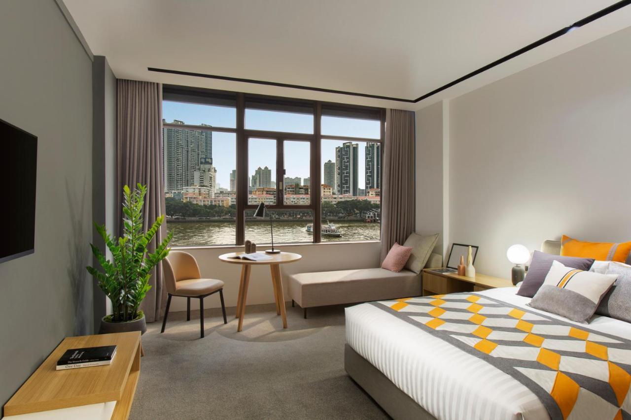 Ln Residence Changdi - New Aiqun Building - Canton Fair Free Shuttle Bus During Canton Fair Period Guangzhou Exterior foto