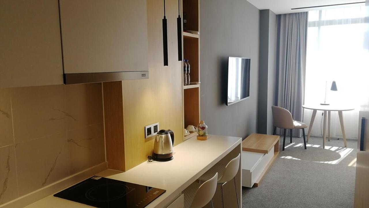 Ln Residence Changdi - New Aiqun Building - Canton Fair Free Shuttle Bus During Canton Fair Period Guangzhou Exterior foto